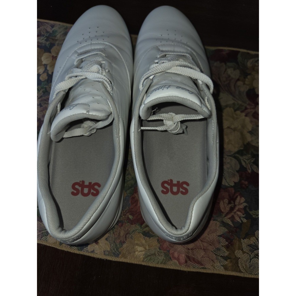 SAS Free Time Comfort Sneakers Walking Shoes Womens Size 11 M White Leather - Picture 5 of 16